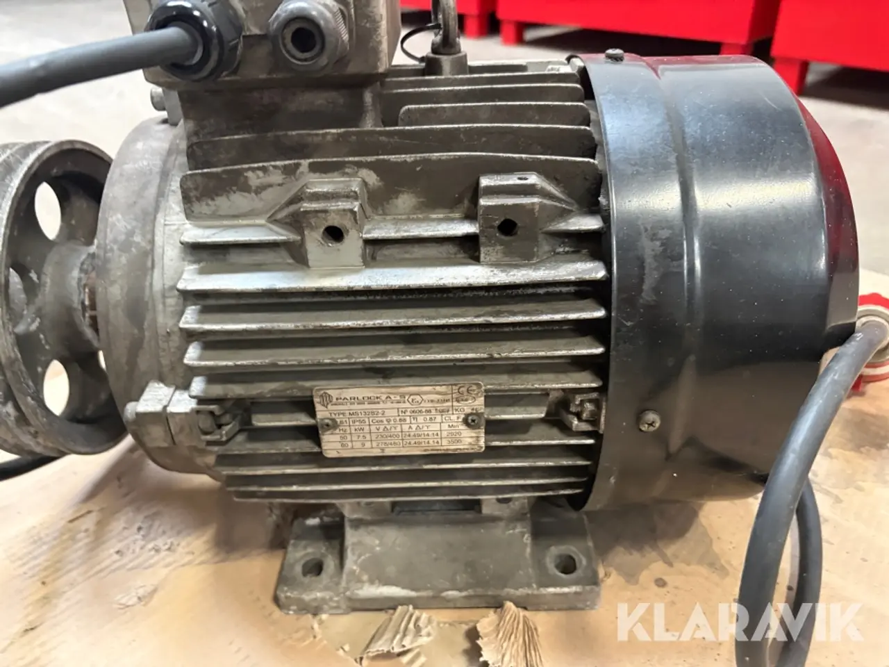 Billede 12 - Elmotor Parlock A-S MS132S2-2