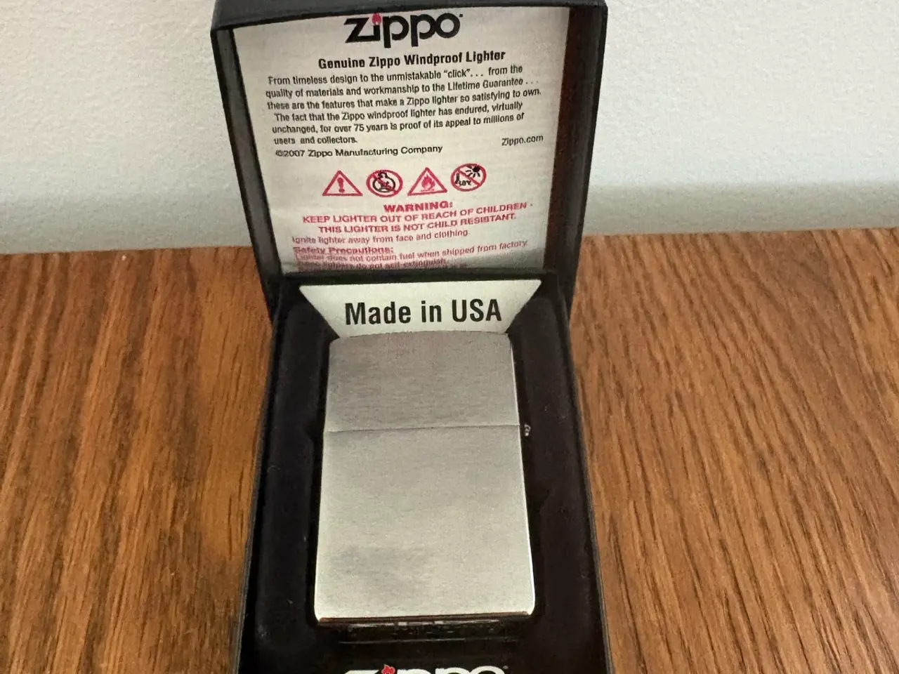 Billede 1 - Zippo benzin lighter