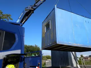 Skurvogn Isoleret med løfteøjer