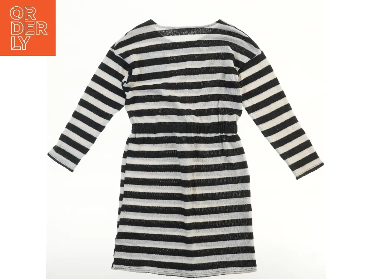 Billede 2 - Stribet kjole med bælte fra H&M (str. 134)