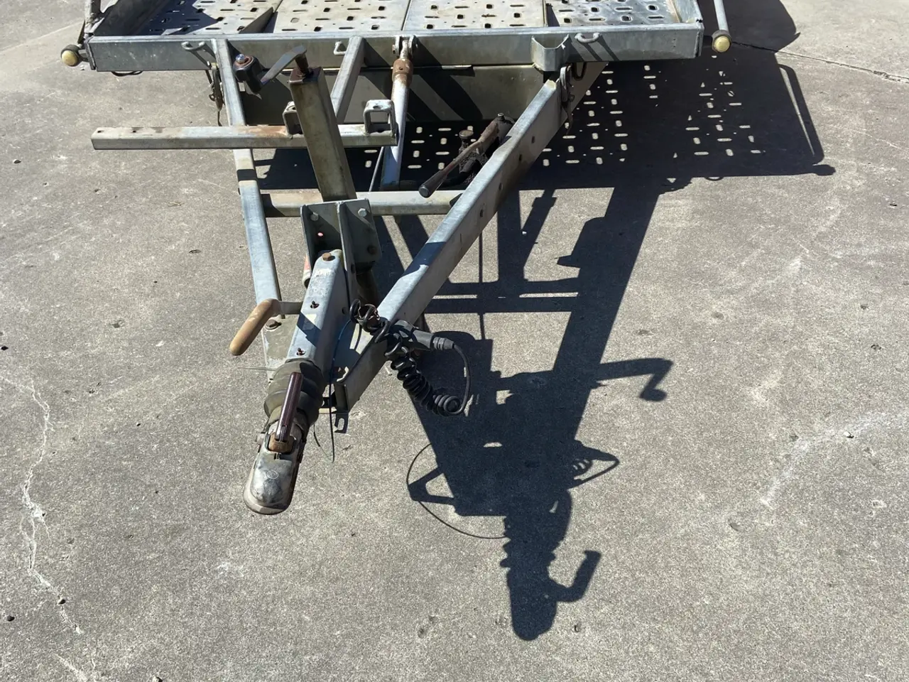 Billede 3 - Autotrailer med fast bund
