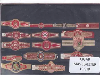 Cigarmavebælter - 15 Stk.