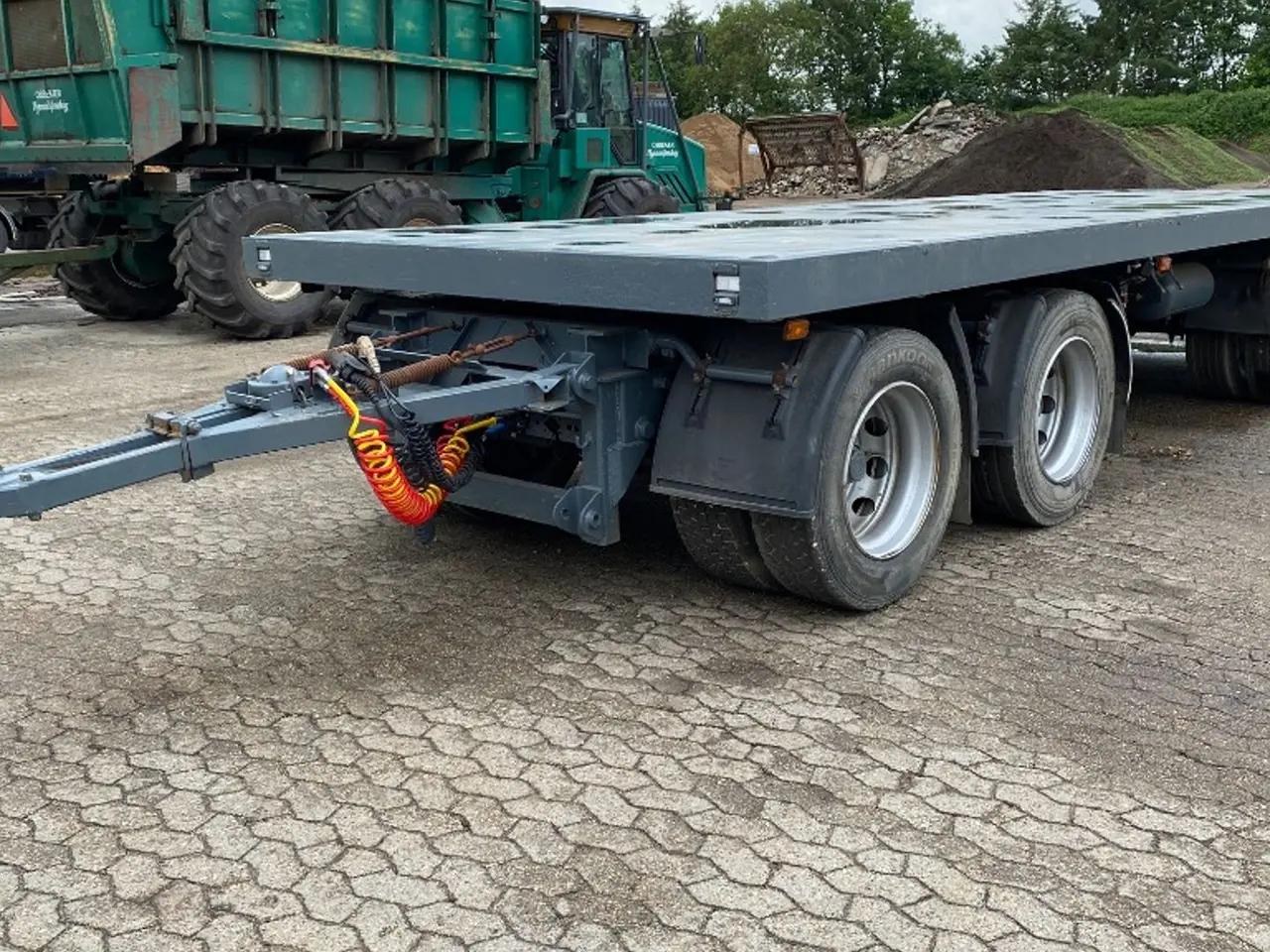 Billede 1 - Kel-Berg D32B4 4-axle platform trailer