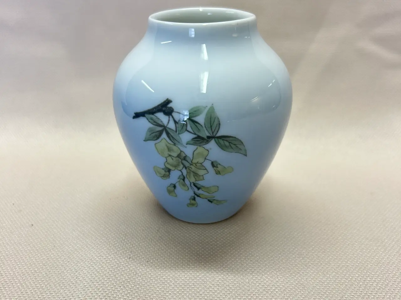 Billede 1 - Smuk Bing & Grøndahl vase – Guldregn