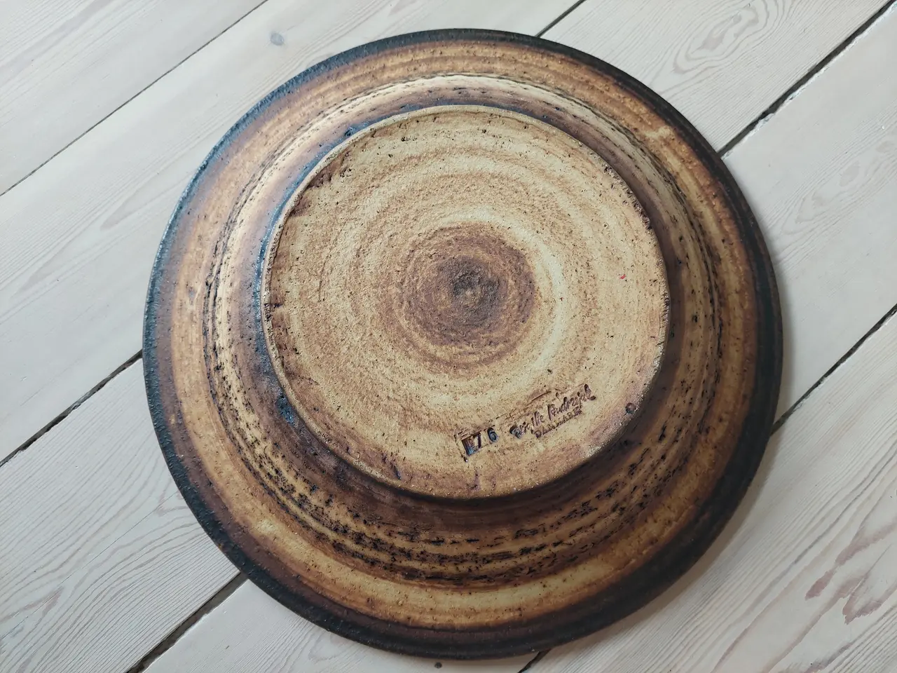 Billede 4 - Stort Brigitte Andrzejak stentøjsfad (38cm)