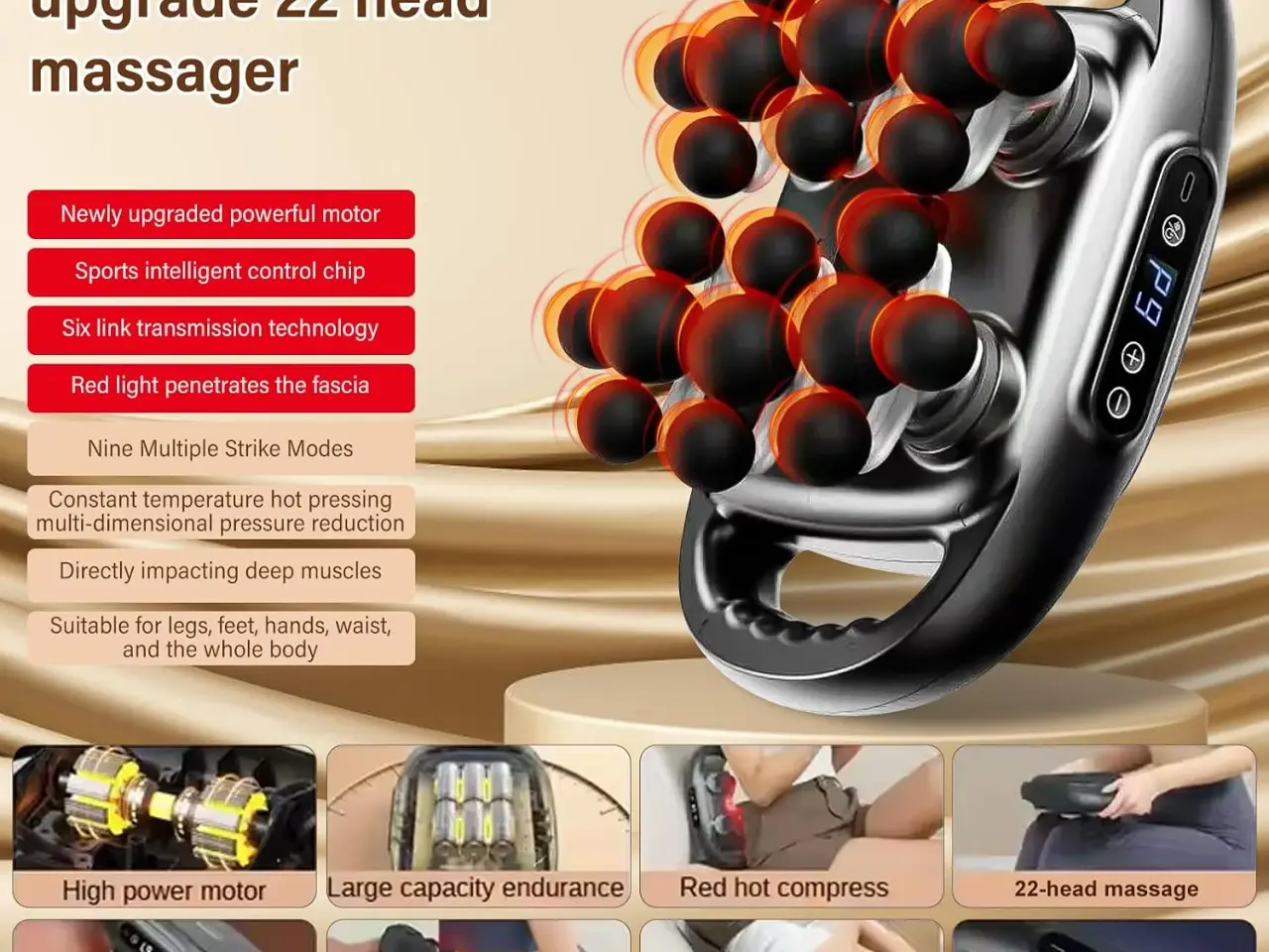 Billede 14 - Massage Gun 22 Hoved