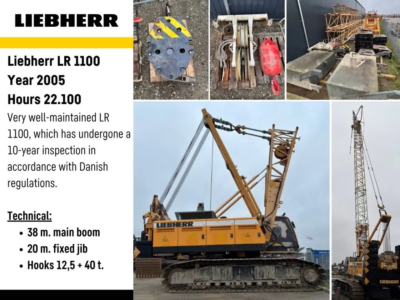 Billede 1 - Liebherr LR 1100
