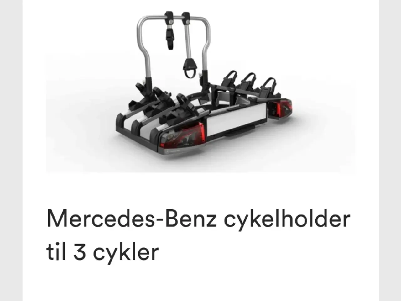 Billede 3 - Cykelstativ til 3 cykler