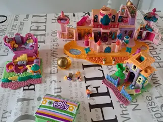 Polly Pocket huse, figurer, pung