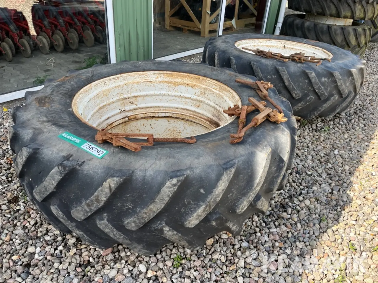 Billede 4 - Dæk Goodyear Super traction 2 styk