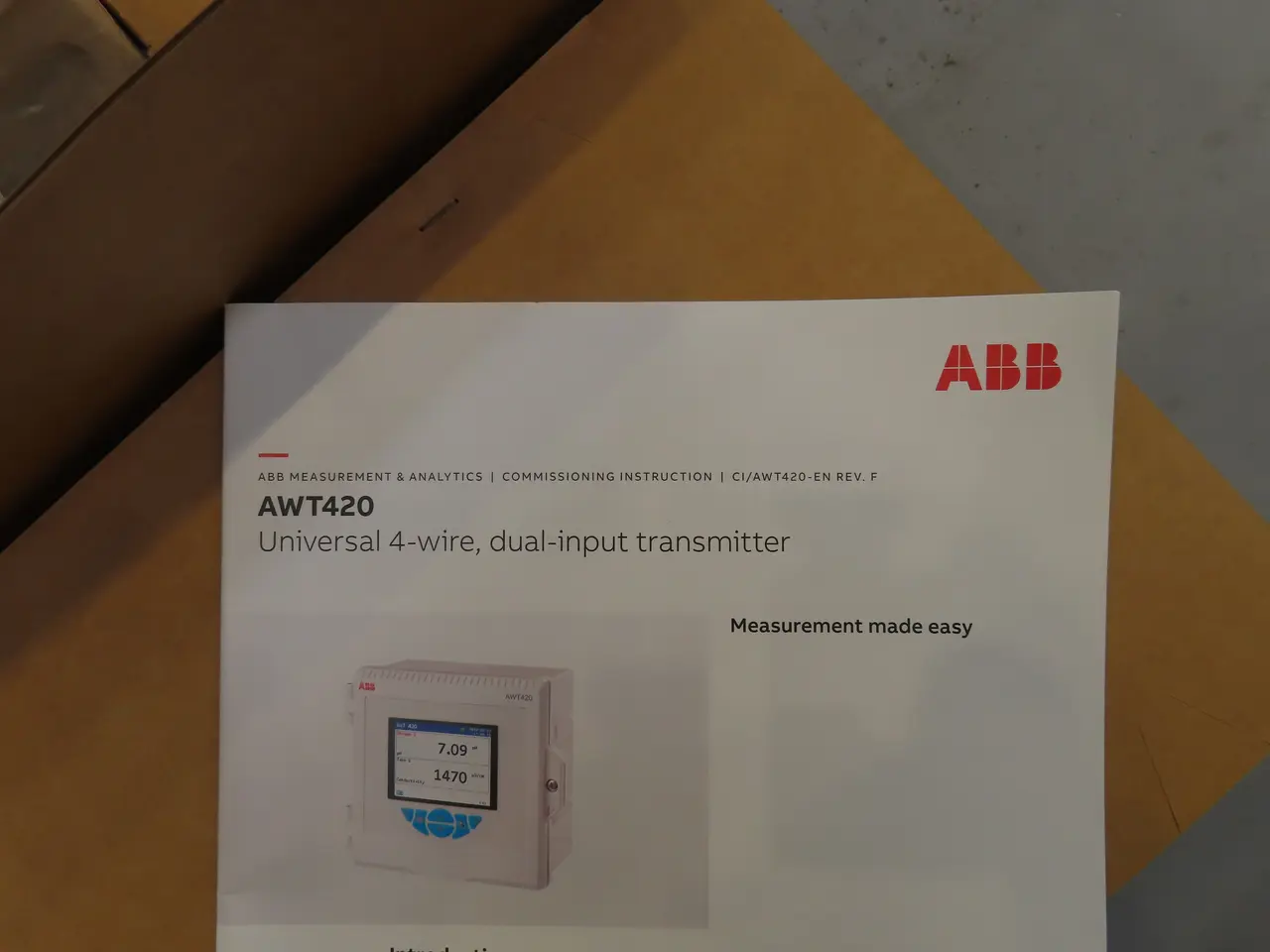 Billede 3 - Dual-input transmitter ABB AWT420