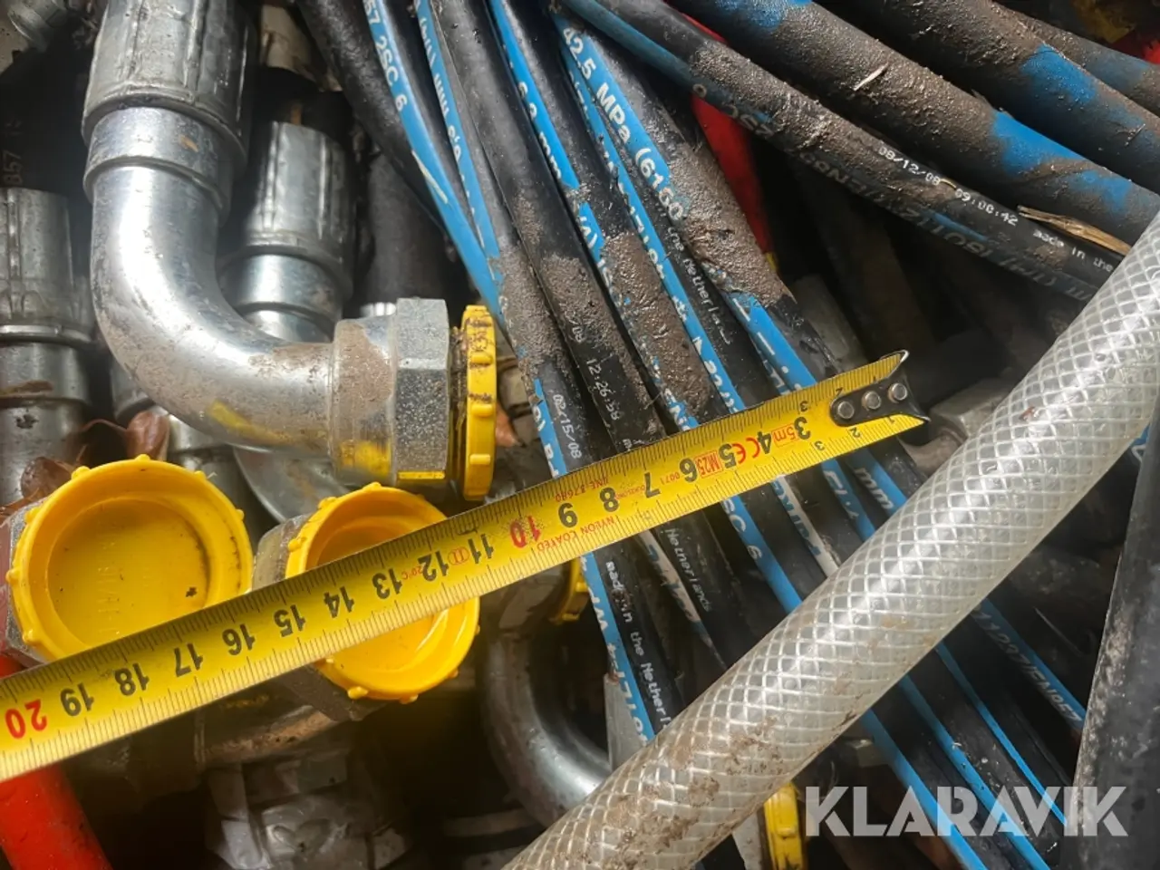 Billede 6 - Blandet hydraulikslanger 1 palle