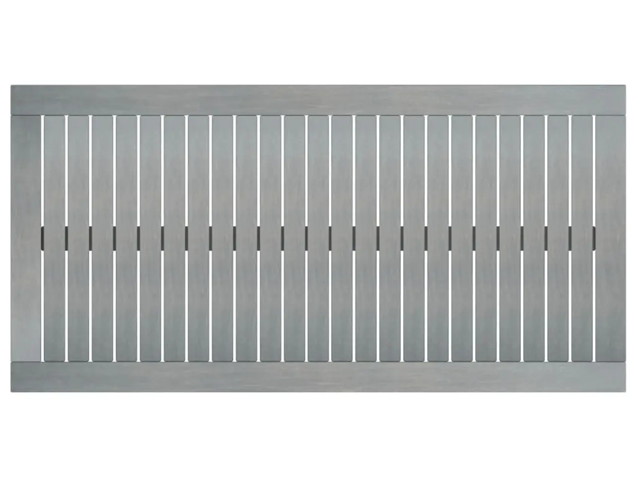 Billede 4 - Sofabord til haven 100 × 50 × 33 cm - massivt akacietræ, grå