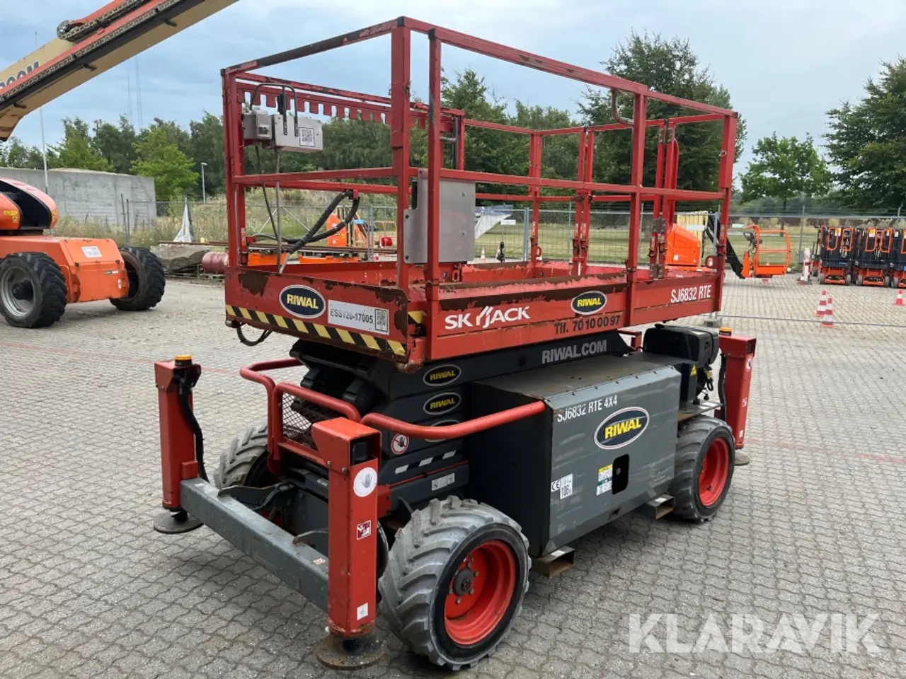 Billede 3 - Sakselift Skyjack SJ683eRTE Hybrid 11.7meter