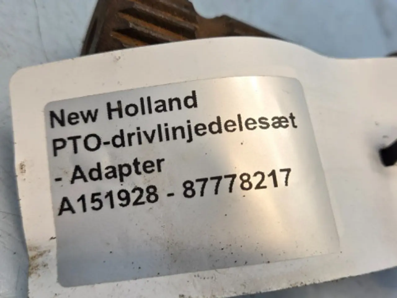 Billede 11 - New Holland TG210 Pto Adapter 87778217