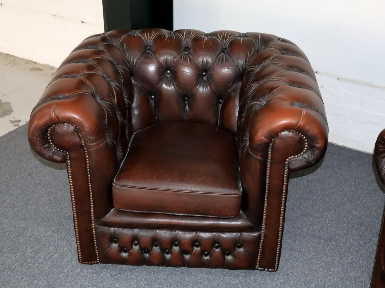 Billede 5 - Chesterfield 3 pers sofa og 2 stk stole