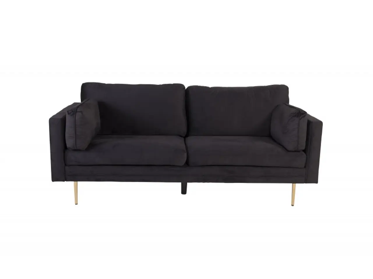 Billede 3 - Boom 3 personers Sofa  - Sort og Messing