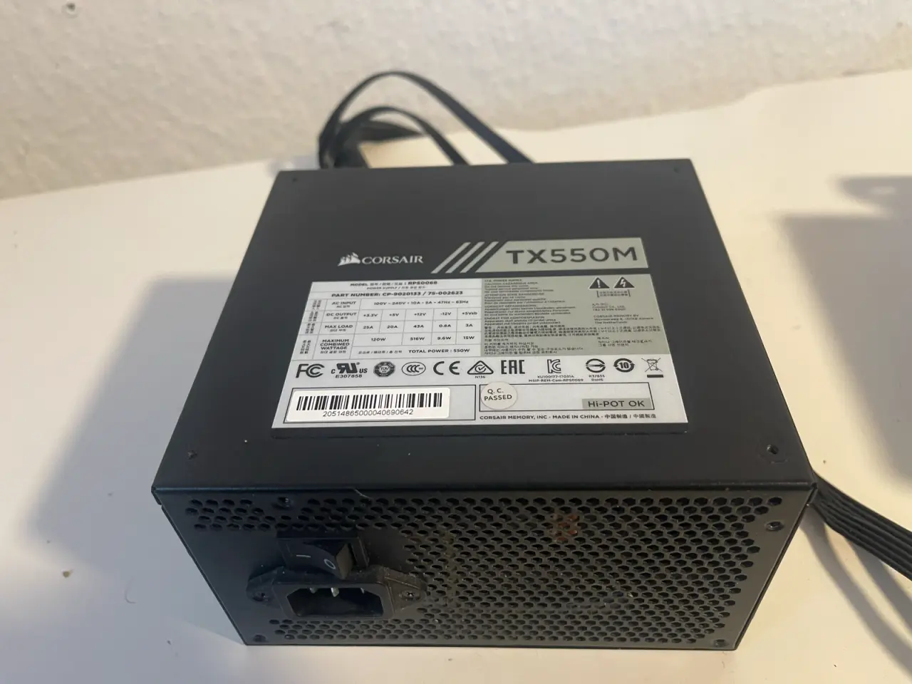 Billede 2 - Corsair tx550m 550w