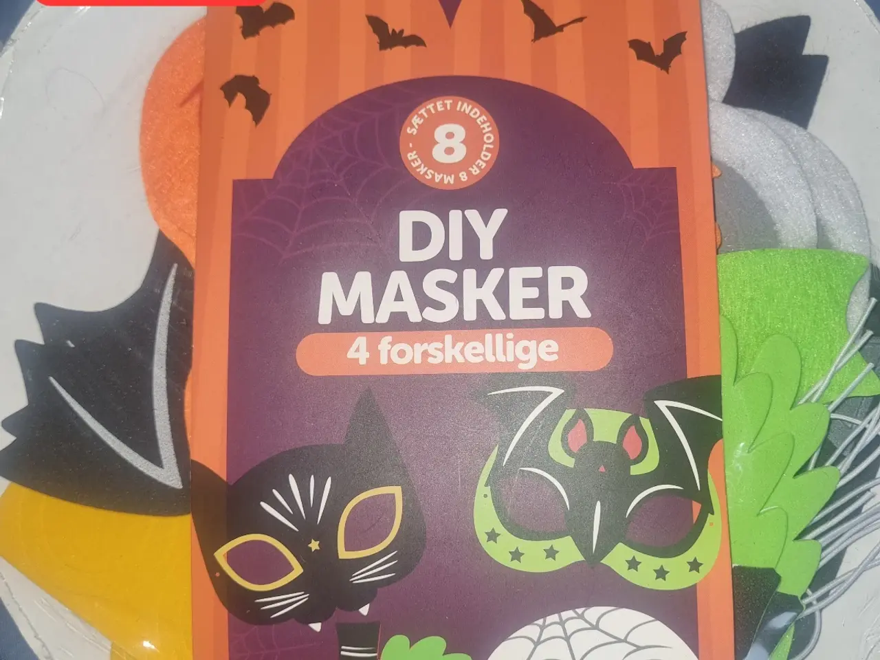 Billede 2 - DIY halloween masker