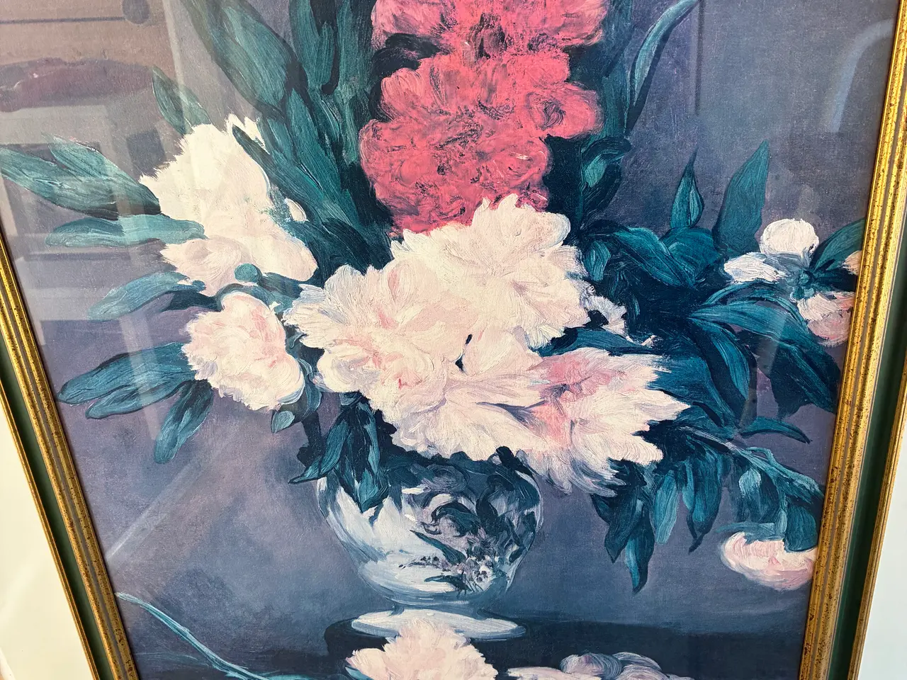 Billede 1 - Billede med blomstermotiv