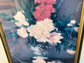 Billede med blomstermotiv