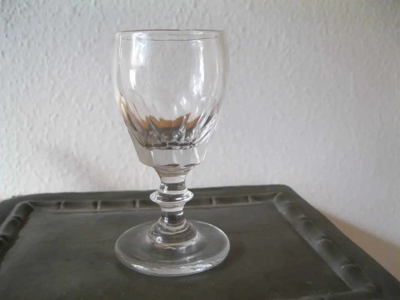 Billede 2 - Tøndeglas Baril med facetslibninger 1800