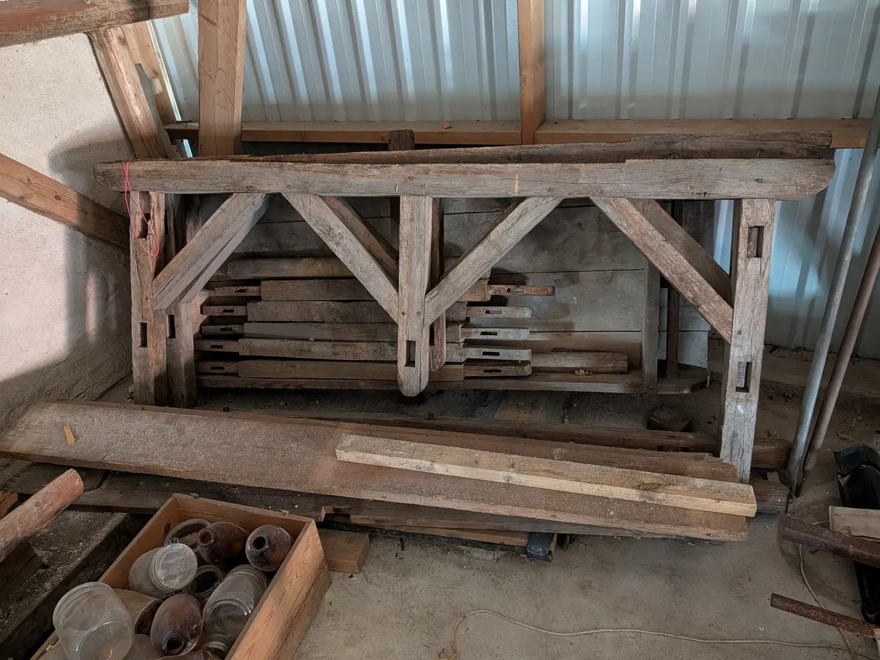 Billede 1 - Antik Rulle af træ. Mere end 100 år gammel