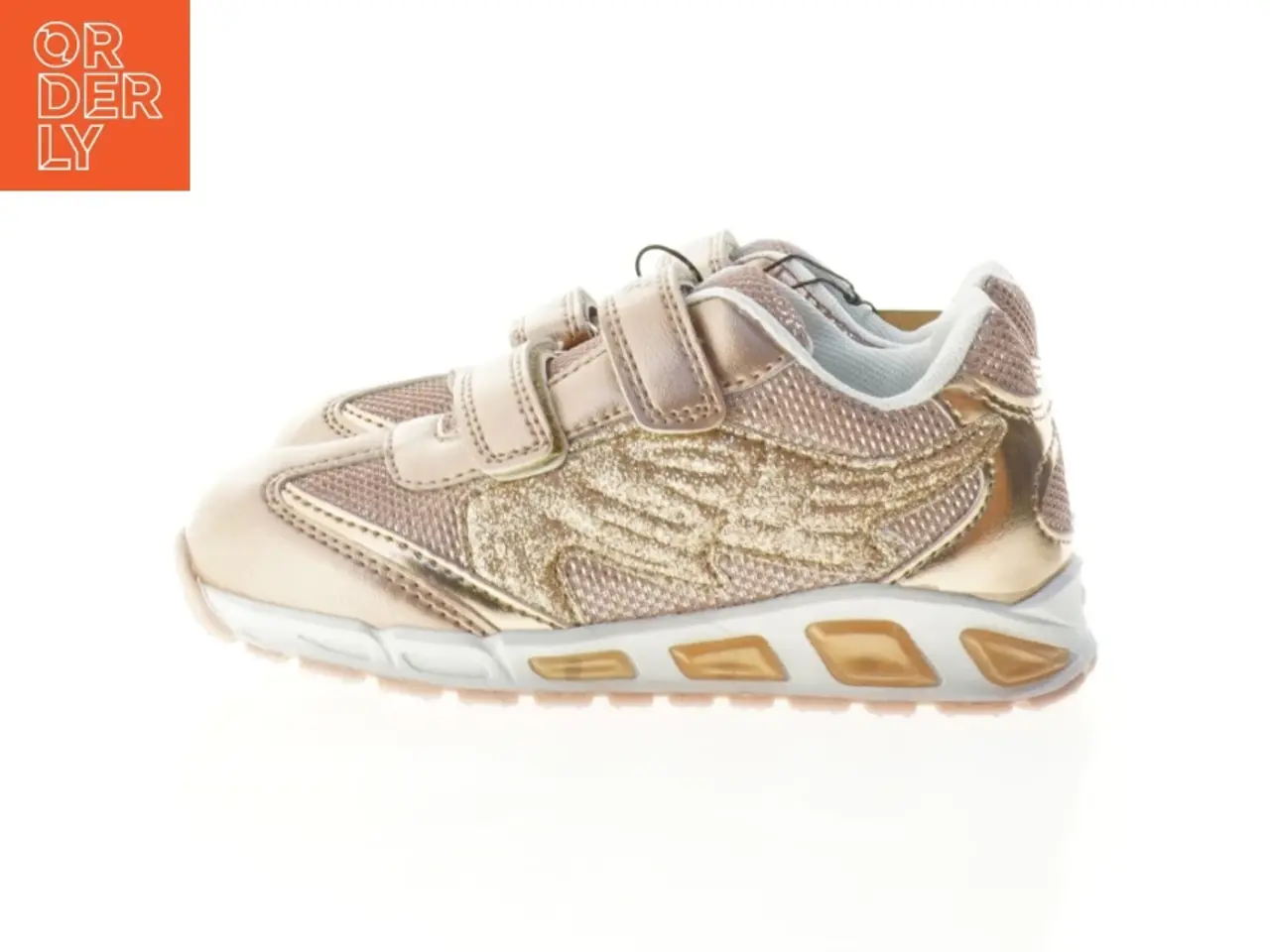 Billede 1 - Nye Børnesko med velcro og glimmer fra ZigZag (str. 28)