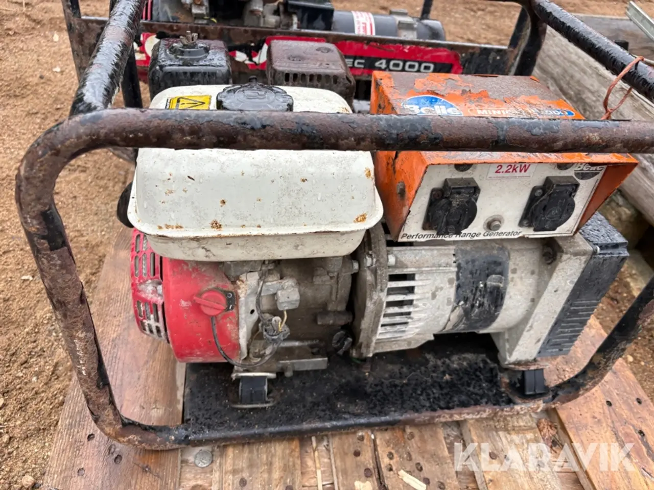Billede 9 - Generatorer Honda 2 Styk