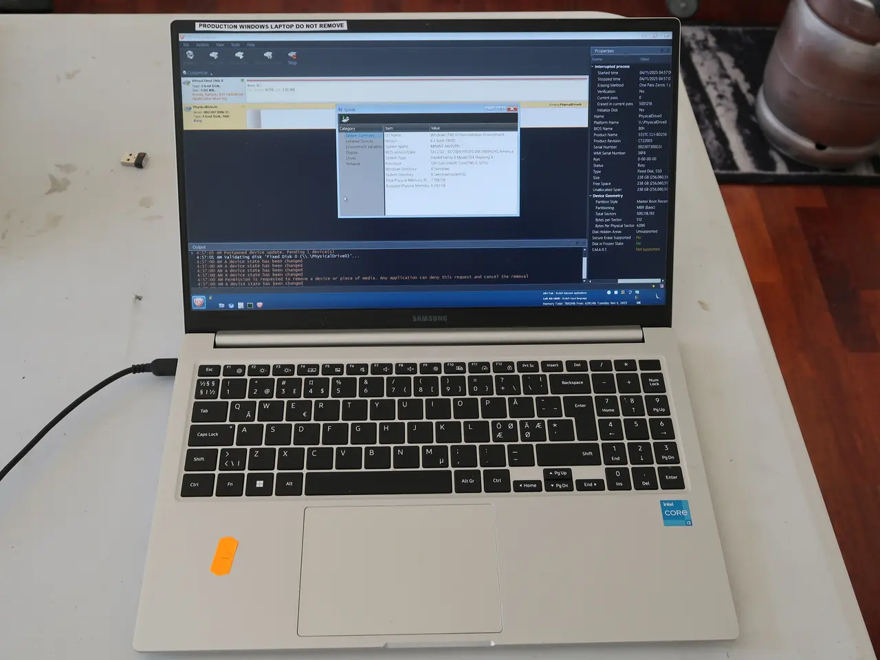 Billede 1 - Bærbar computer SAMSUNG