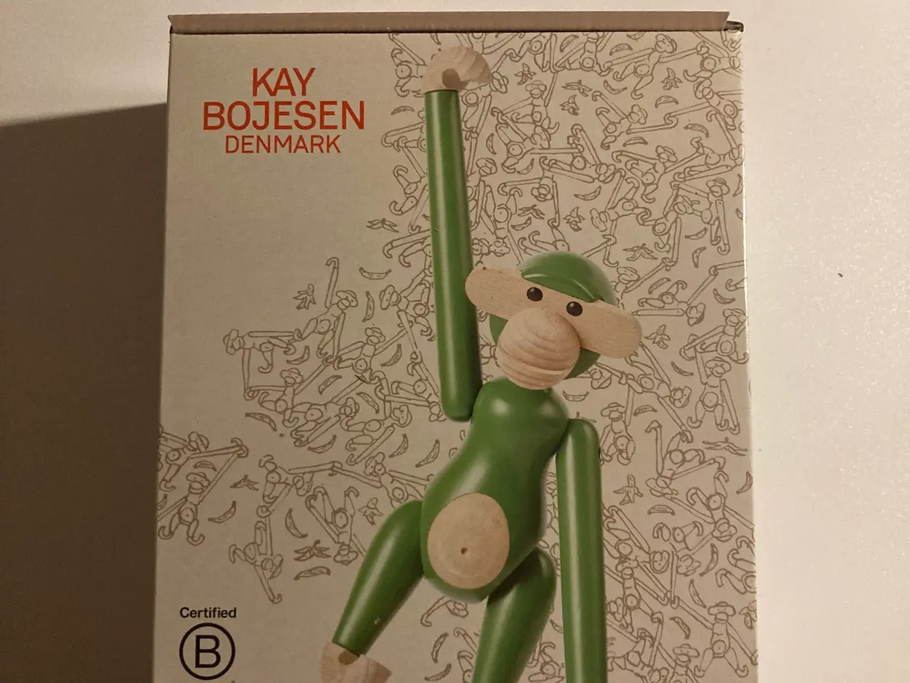 Billede 1 - Kay Bojesen grøn abe lille 