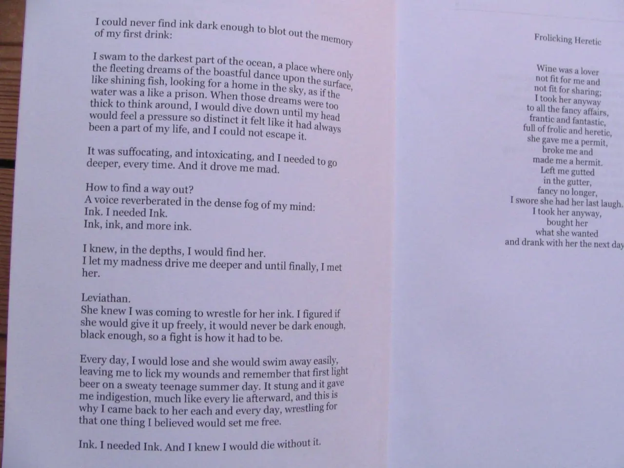 Billede 2 - Jon Lupin the Poetry Bandit. My Sober Little Moon