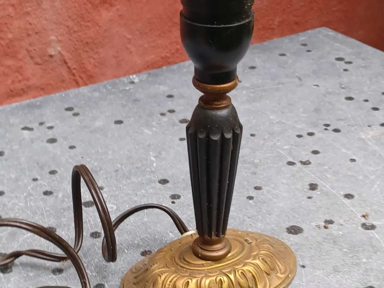 Billede 1 - bordlampe, vintage