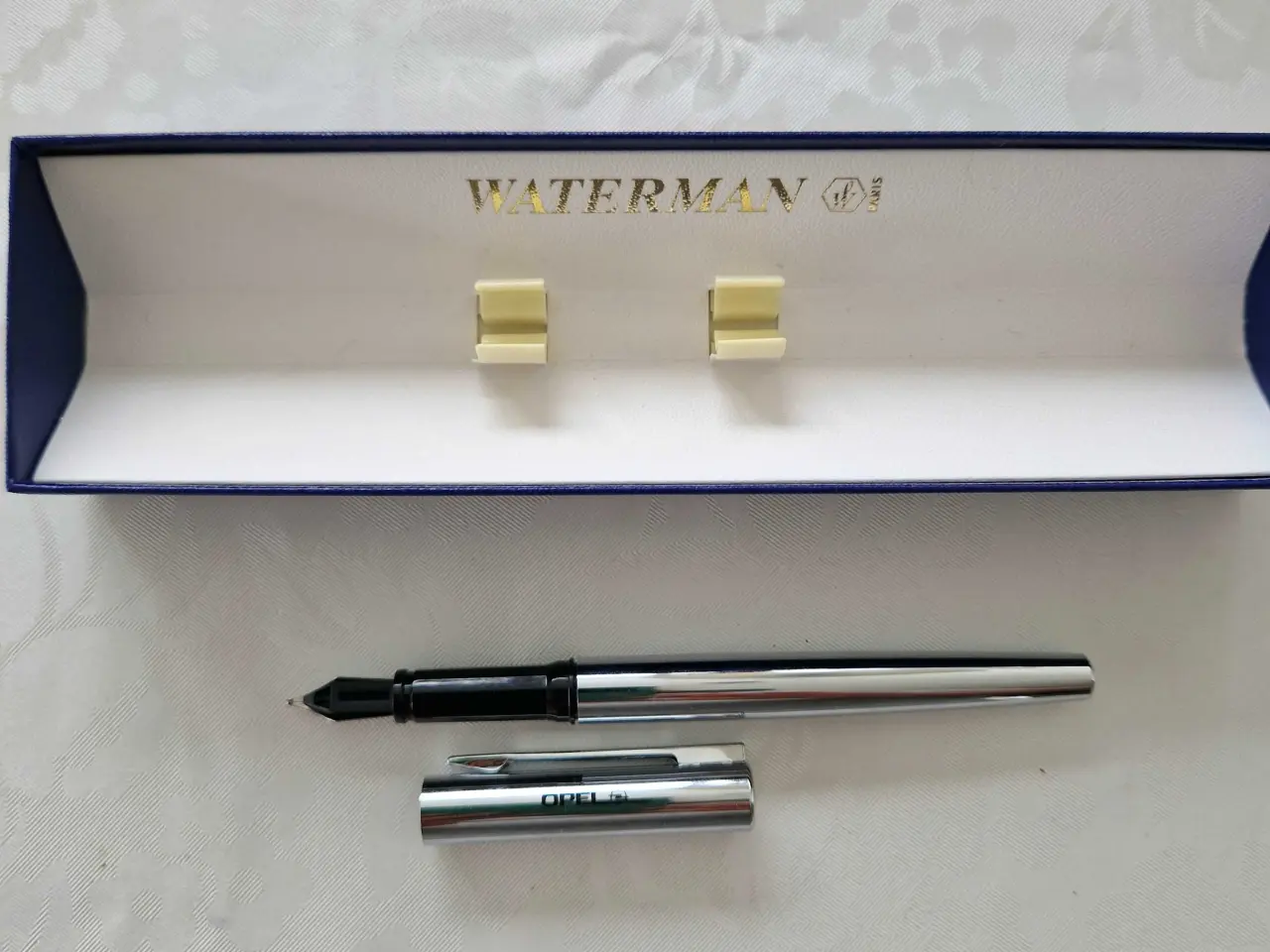 Billede 7 - Vintage Waterman fyldepen med Opel logo