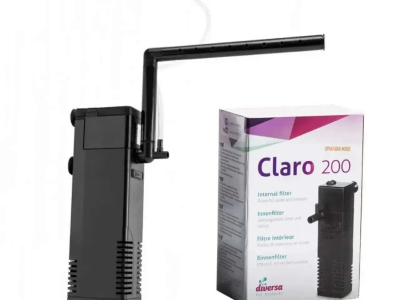 Billede 1 - Claro 200 Internt Filter 200 l/t til Akvarier