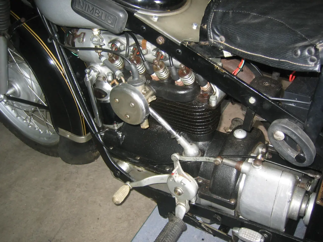 Billede 4 - Nimbus m Acap sidevogn - 1952