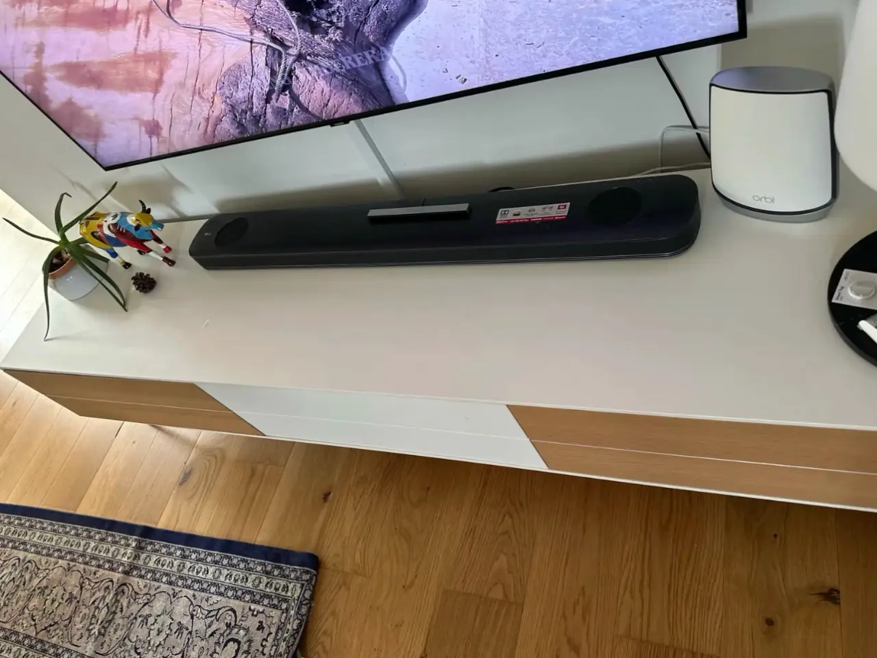 Billede 3 - Massiv tv bænk fra Boconcept
