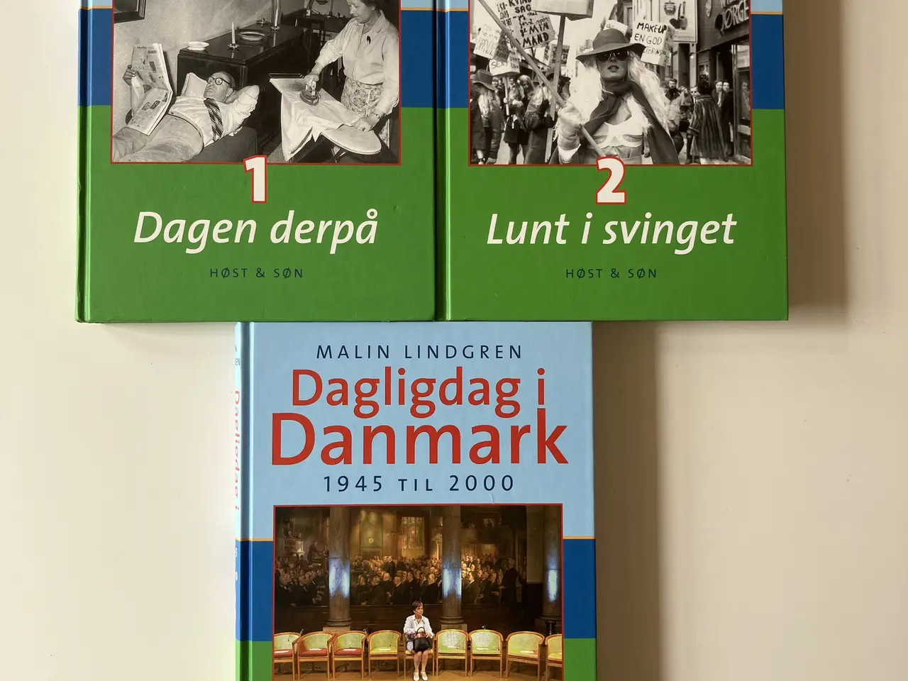 Billede 1 - Dagligdag i Danmark 1945 til 2000 - Bind 1-3 (3 bø