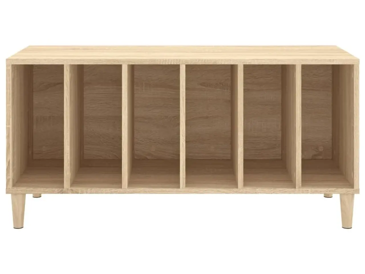 Billede 5 - Vinylskab 100×38×48 cm - konstrueret træ i sonoma-eg
