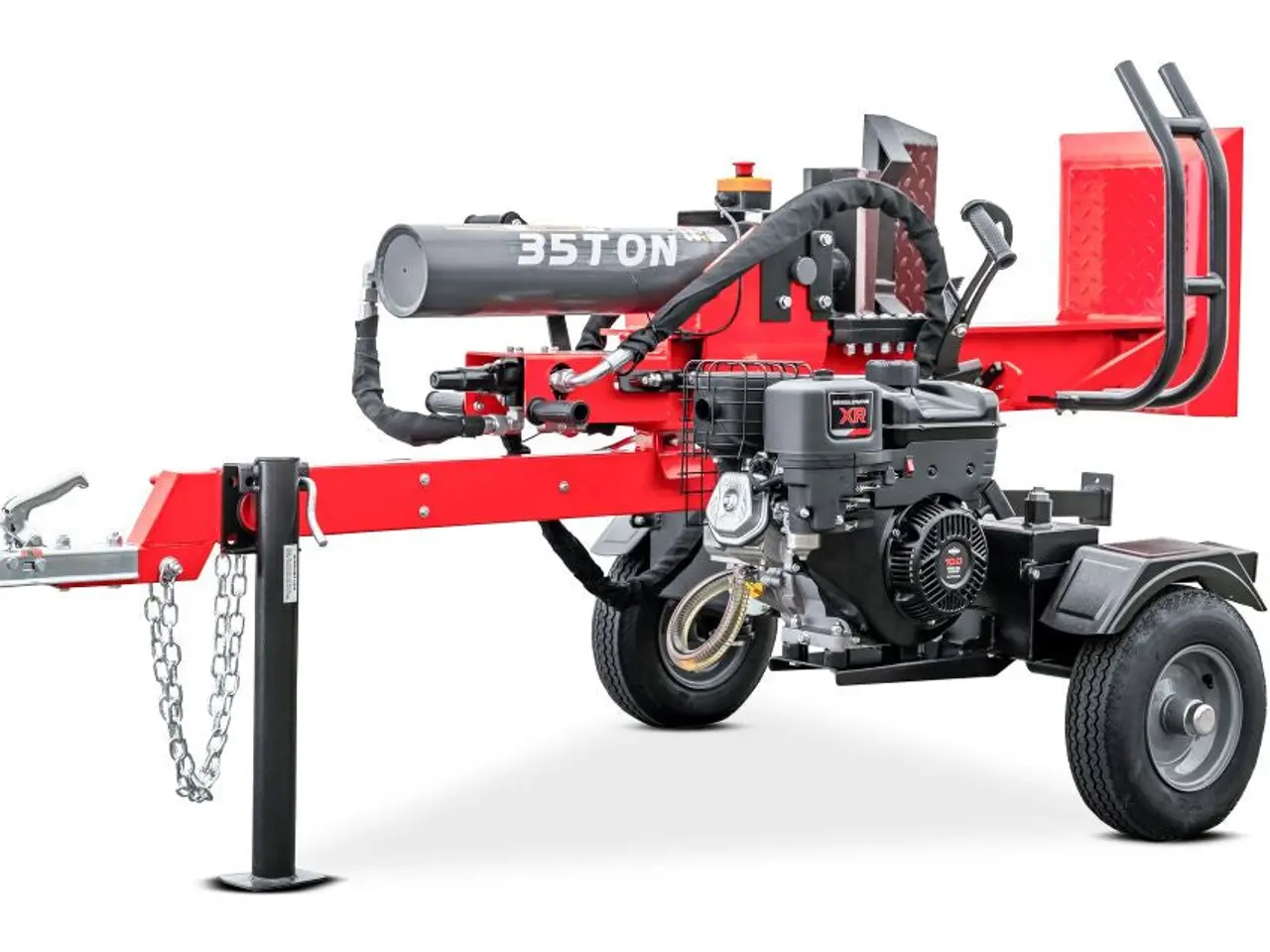 Billede 12 - WoodMaster CWM35B – 35 ton benzin brændekløver (lodret)