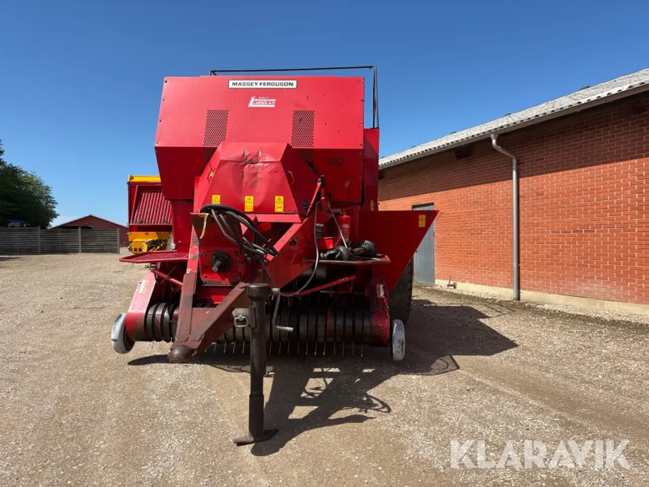 Billede 2 - Ballepresser Massey Ferguson 190