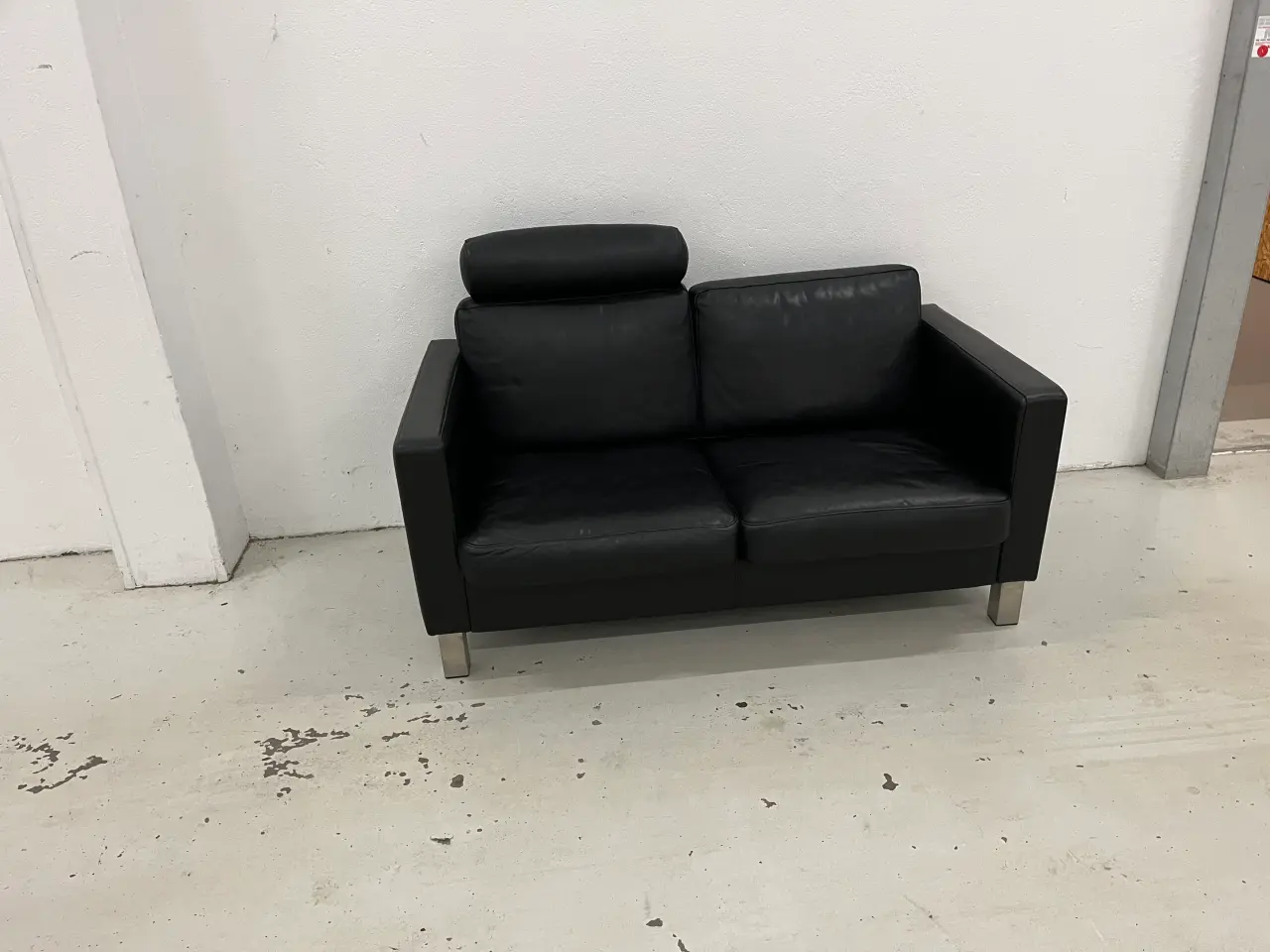 Billede 8 - Mogens Hansen MH321 2 Pers.Sofa i sort premium .