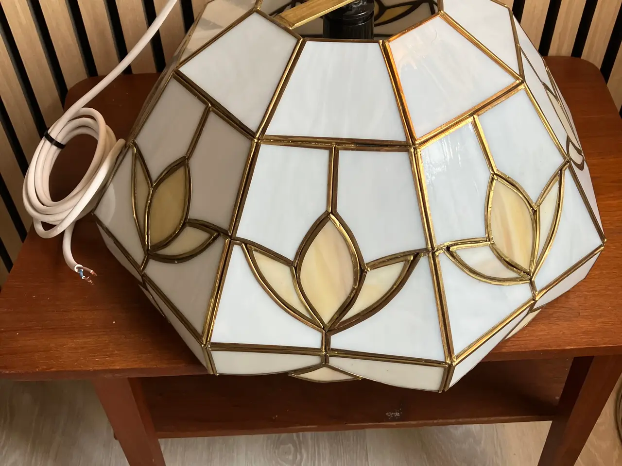 Billede 2 - Vintage Tiffany- stil lampe