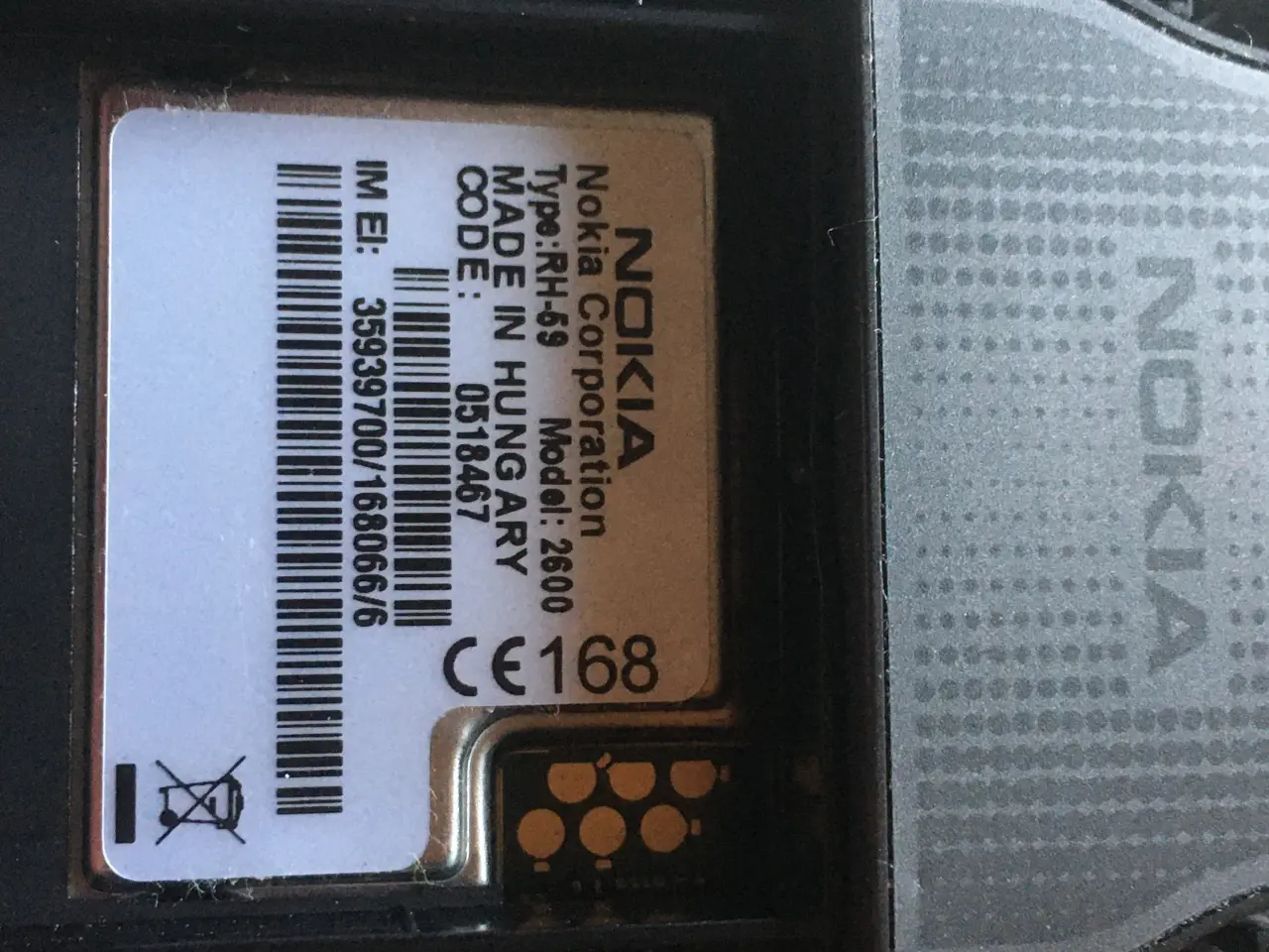 Billede 2 - Telefon Nokia 2600. Giv et bud.
