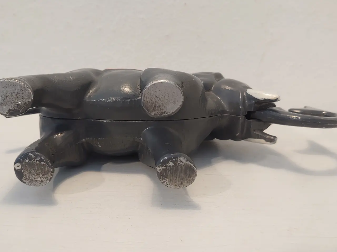 Billede 4 - Mekanisk sparebøsse udf. som elefant. Ca 1930-40