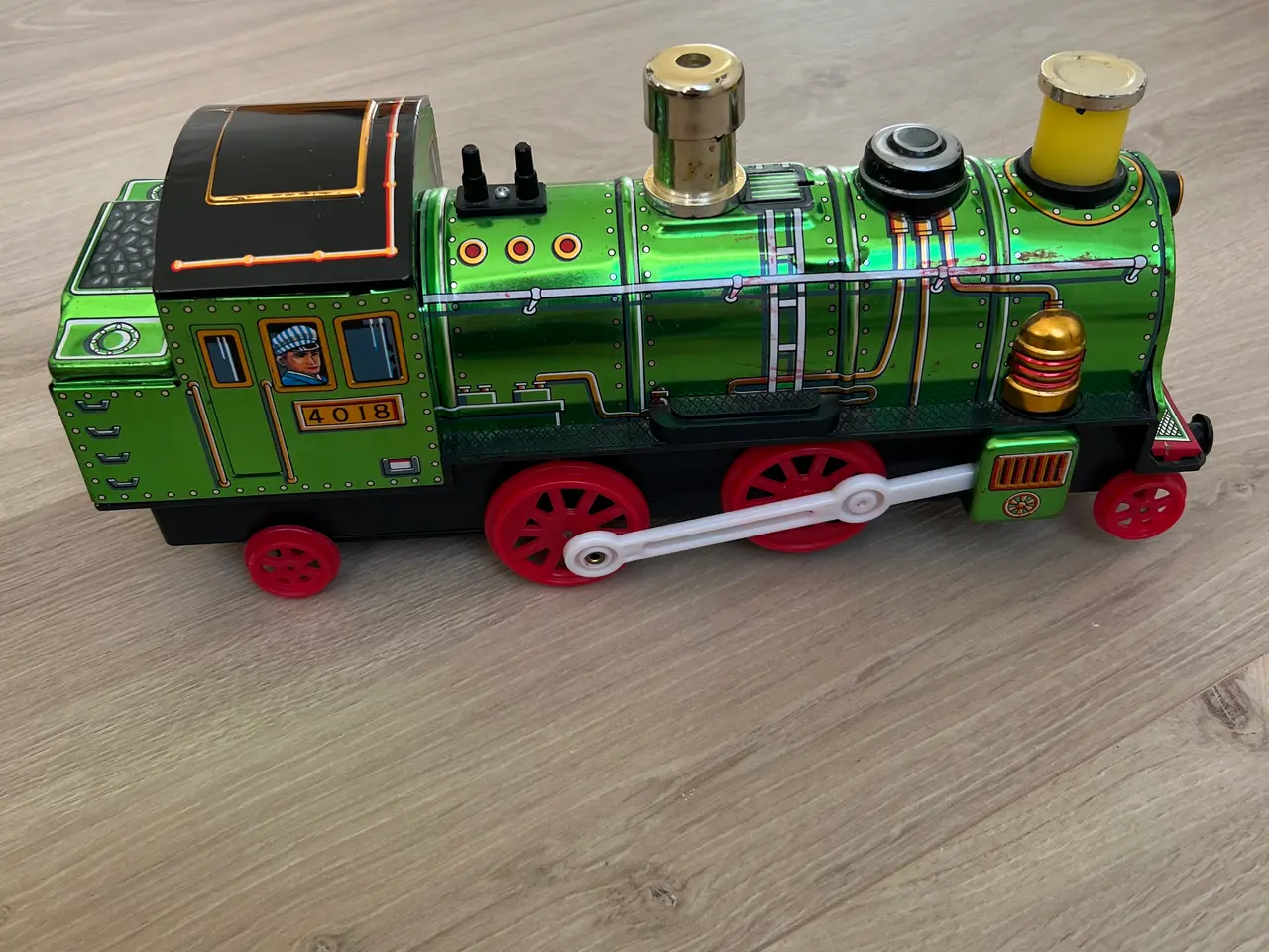 Billede 2 - Vintage Western Locomotive Tin