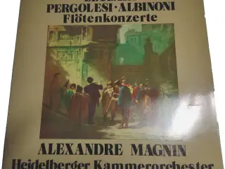 Fløjtekoncerter, Alexandre Magnin - LP vinyl