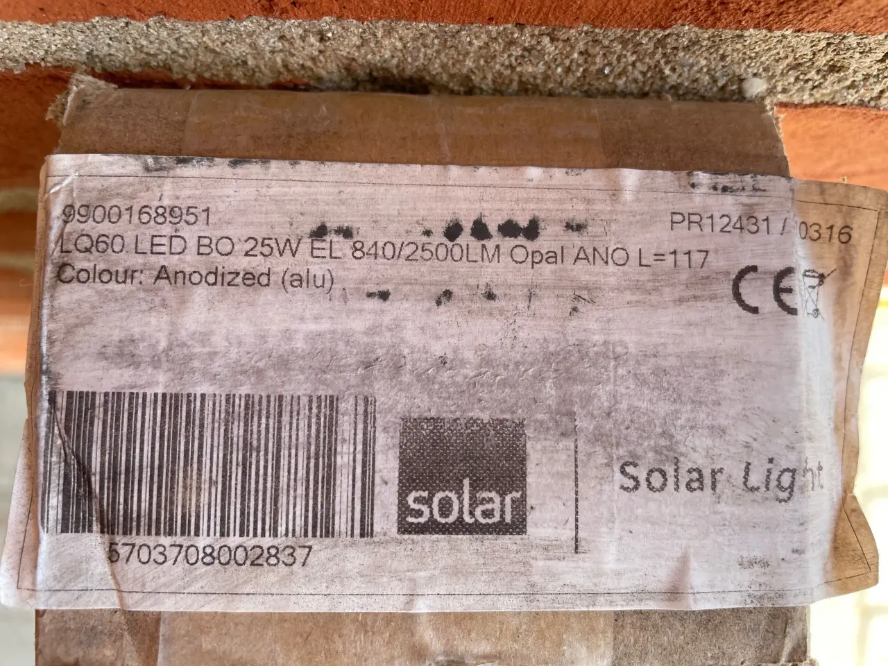 Billede 3 - Solar LQ60 LED armatur