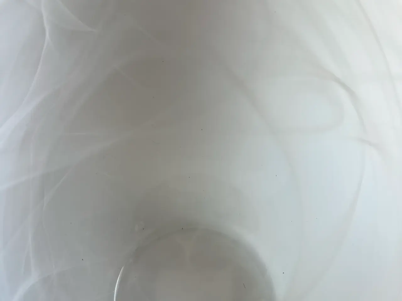 Billede 4 - Hvid glasskål
