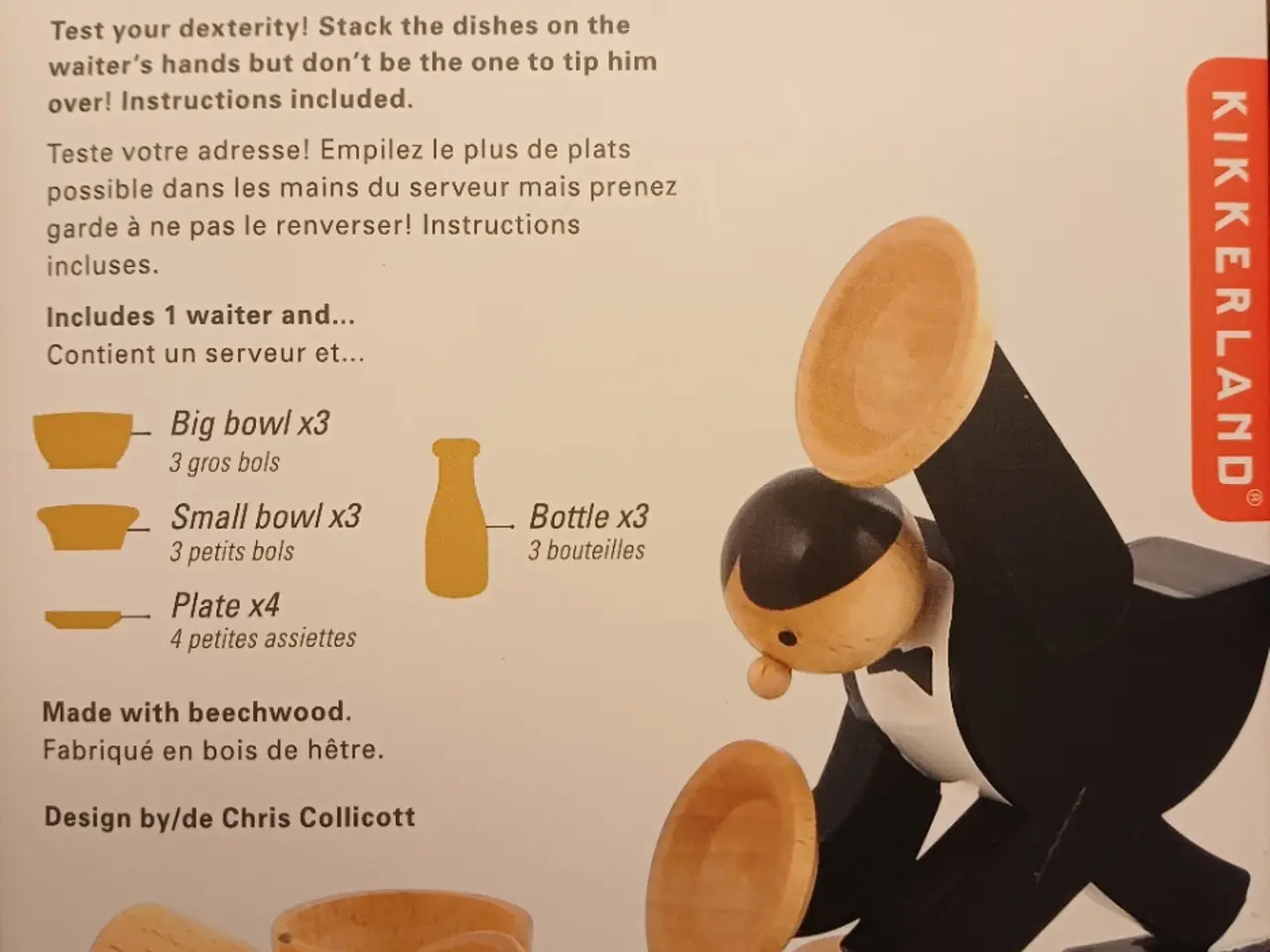 Billede 2 - Don’t Tip The Waiter træspil NYT - Kikkerland